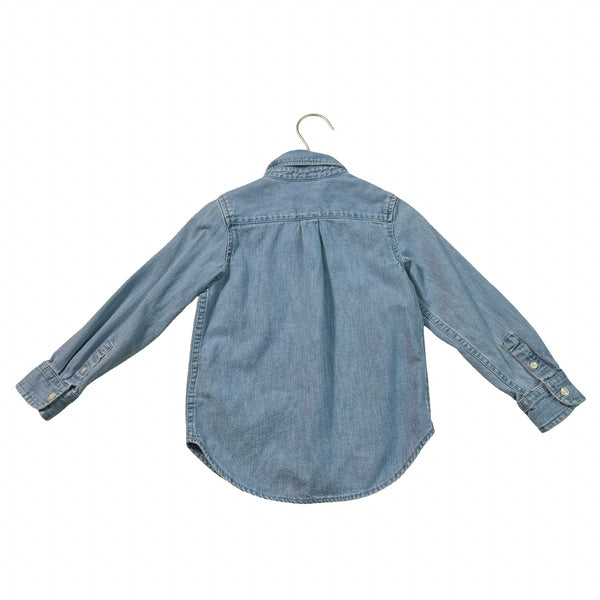 Baby Gap Denim Button Down Shirt - Size 5