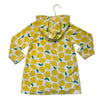 Hanna Andersson Lemon Print Terry Hooded-Zip-Up Swim Cover-Up - Size 4