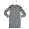 Polo Ralph Lauren 100% Wool Gray Sweater Dress - Size 6