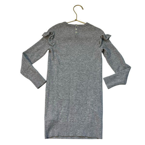Polo Ralph Lauren 100% Wool Gray Sweater Dress - Size 6