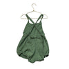 Mabo Green Cotton Gauze Romper Shortalls - Size 6-7