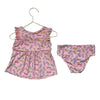 Baby Gap Pink Sunglass Print 2 Piece Tankini Swim Suit - Size 4