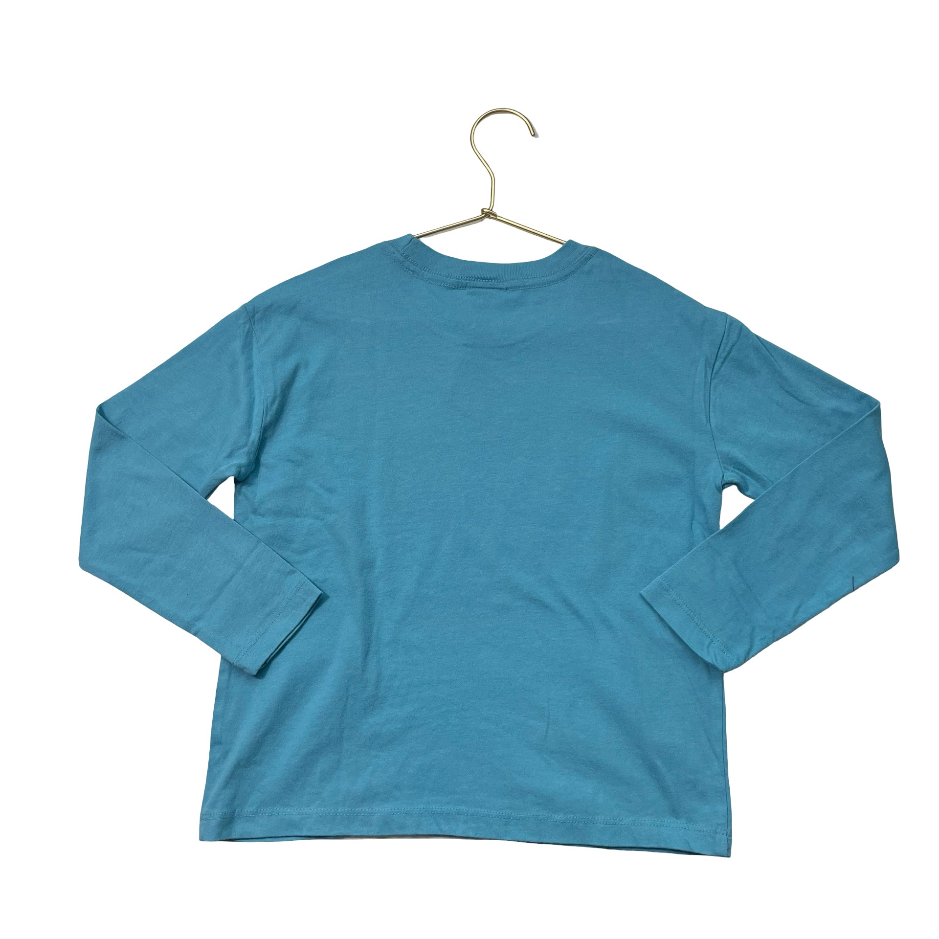 Hanna Andersson Blue Apple Shirt - Size 6-7