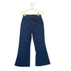 Monnalisa Navy Herringbone Flare Pants - Size 8
