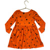 Cat & Jack Orange Pumpkin Print Dress - Size 3T