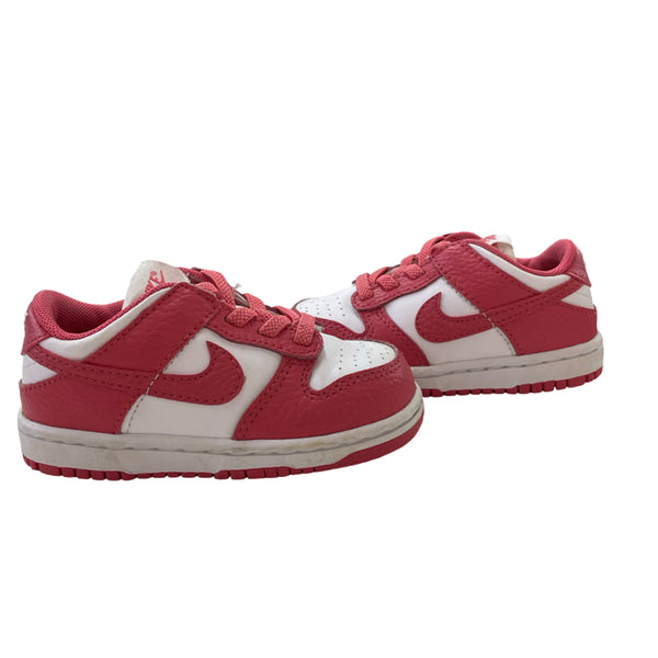 Nike Raspberry Pink & White Sneakers - Size 7C
