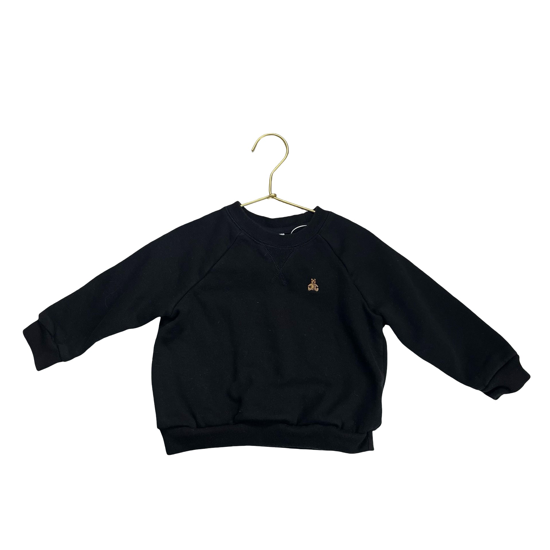 Baby Gap Black Sweatshirt - Size 18-24 Mo