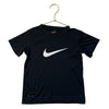 Nike Black & White Logo Athletic T-Shirt - Size 5