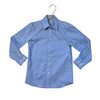 Nordstrom Non-Iron Blue Button Down Shirt - Size 5