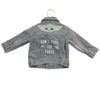 Baby Gap x Star Wars Gray Denim Baby Yoda Jean Jacket - Size 12-18 Mo