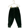 Crewcuts Green Ribbed Velour Joggers - Size 4
