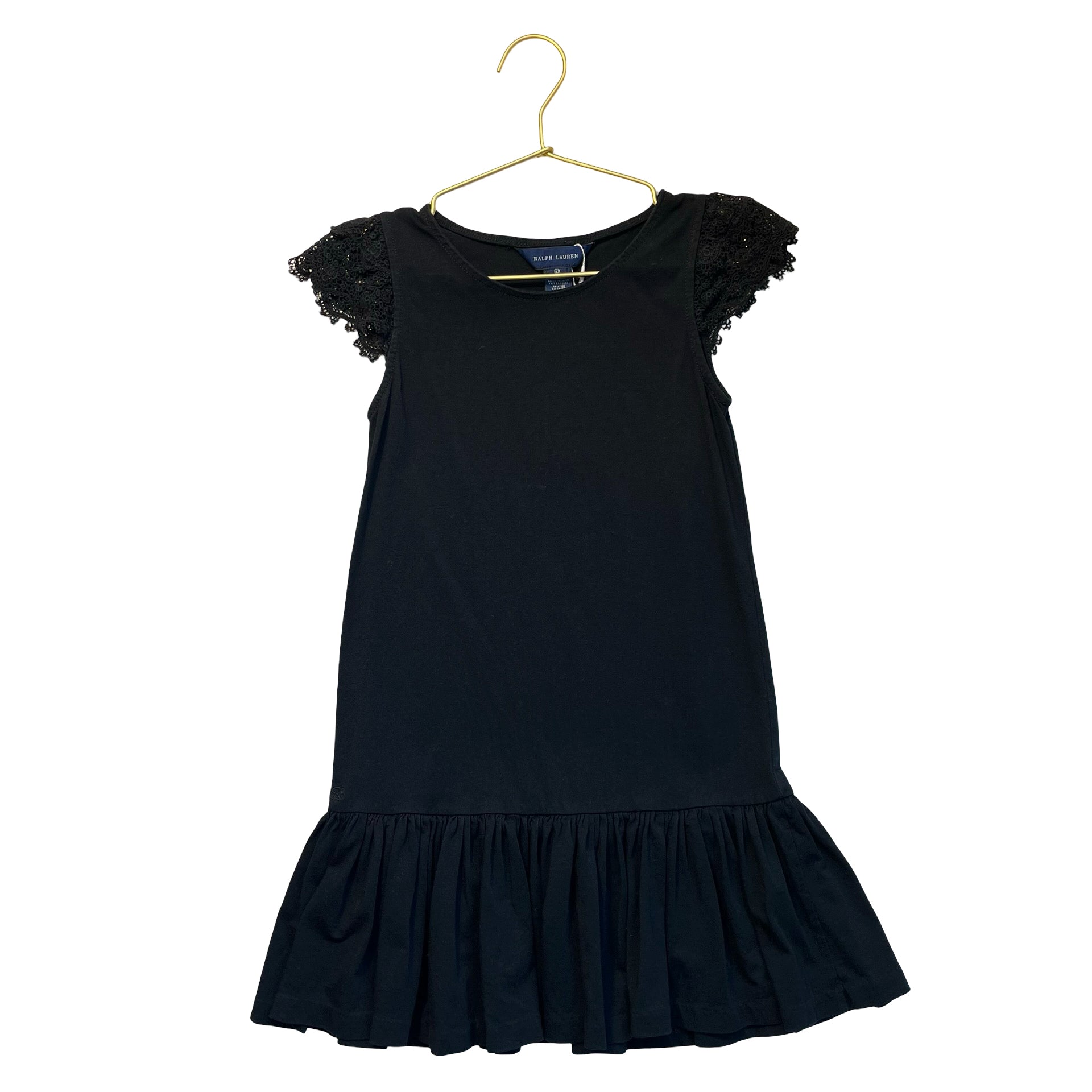 Ralph Lauren Black Dress - Size 6X