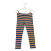 Tucker & Tate Multi-Color Striped Metallic Leggings - Size 5