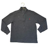 Polo Ralph Lauren Dark Gray Quarter-Zip Pullover - Size M 10-12