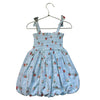 Play Day Mint Green Check & Peach Fruit Print Dress - Size 18-24 Mo