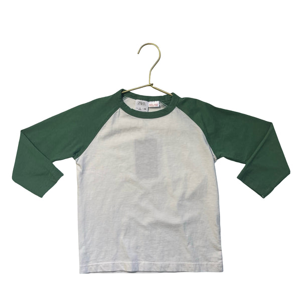 Zara Green & Ivory Shirt - Size 3