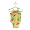 Baby Gap Yellow Watermelon Print Swim Suit - Size 12-18 Mo