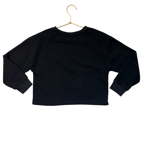 Nike Black & Neon Logo Sweatshirt - Size 6X