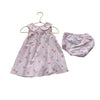 Jacadi Pink Ladybug Print Dress & Bloomers - Size 18 Mo