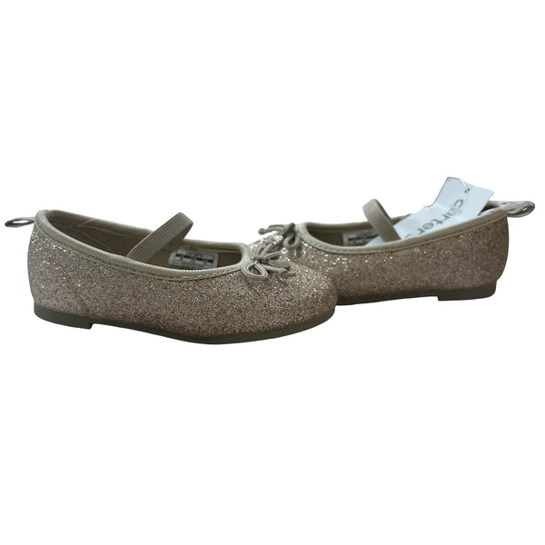 Carter's Gold Glitter Shoes with Tags - Size 6