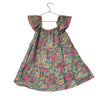 Stella Ray Teal, Pink, Yellow Flower Print Dress - Size 6
