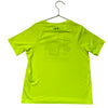Under Armour Neon Yellow & Teal Logo Athletic Shirt - Size YXS 7