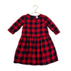 Baby Gap Red & Navy Check Dress - Size 4