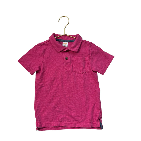 Gymboree Raspberry Pink Polo - Size 3T