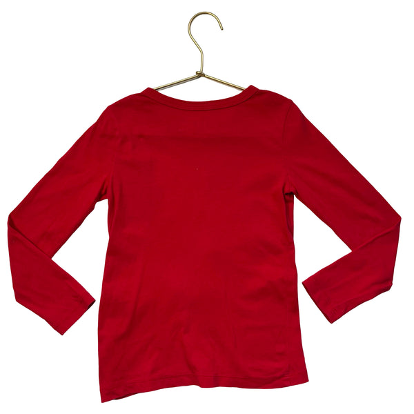 Crewcuts Red Star Flip-Sequin Shirt - Size XS 4-5