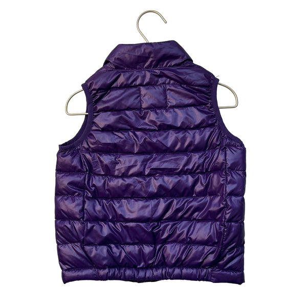 Primary Purple Puffer Vest - Size 4-5
