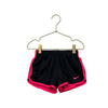 Nike Black Mesh & Neon Pink Athletic Shorts - Size 4