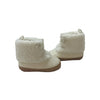 Carter's Ivory Sherpa Soft-Sole Booties - Size NB
