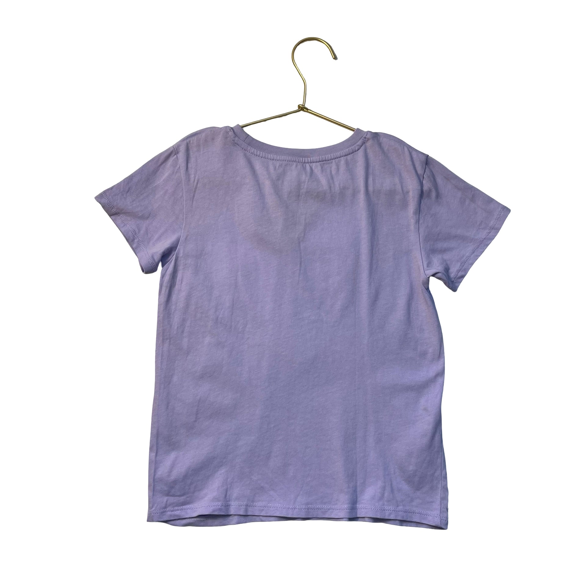 H&M Lavender Flip Sequin T-Shirt - Size 6-7