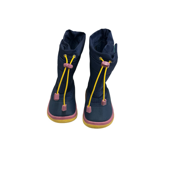 Ten Little Thinsulate Navy Winter Boots - Size 7