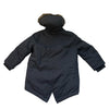 Eddie Bauer Black Winter Jacket, Faux Fur Trim Hood - Size XXS 4 - Bounce Mkt