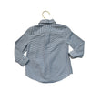 Vineyard Vines Blue, White, Navy Check Button Down 'Whale Shirt'  - Size 2T