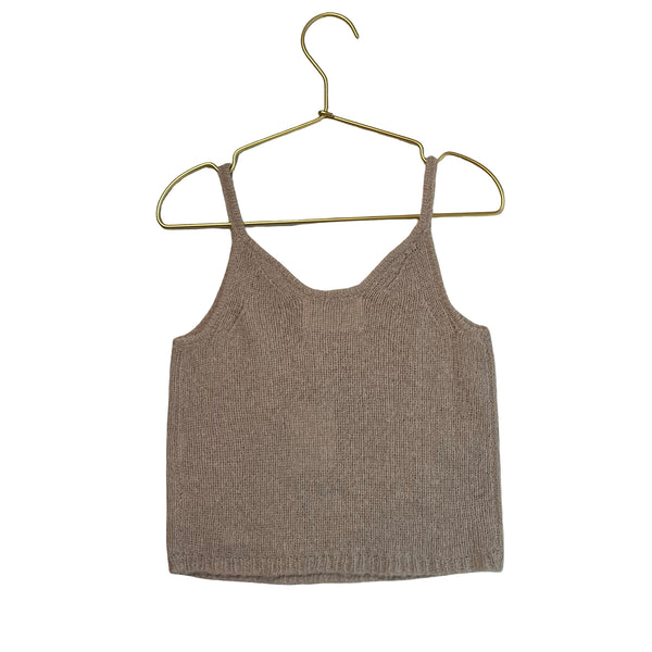 Zara Khaki Sleeveless Sweater - Size 6