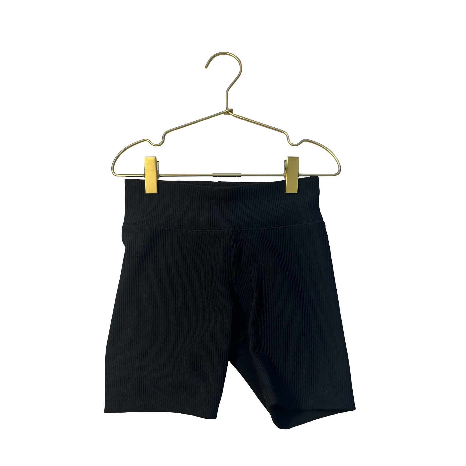 Gap Kids Black Ribbed Athletic Bike Shorts - Size M 8