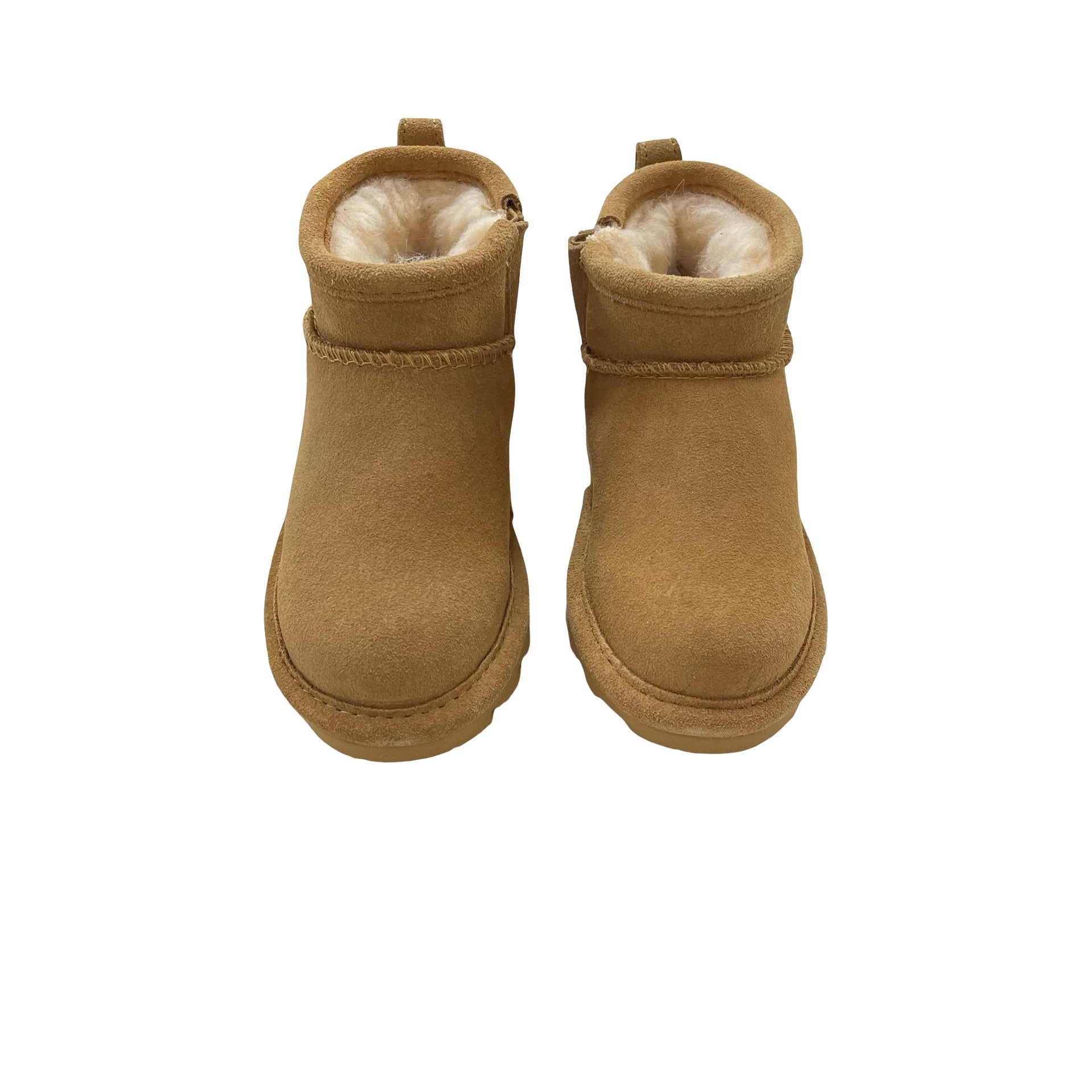 Bearpaw 'Iced Coffee Shorty Toddler' Shearling Boots New in Box - Size 9