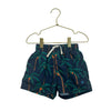 Blue Rooster Navy Palm Tree Swim Suit - Size 2Y