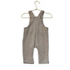 Aspen Tan Fox Applique Overalls - Size 3 Mo