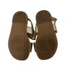 Cat & Jack Gold Bow Sandals - Size 5
