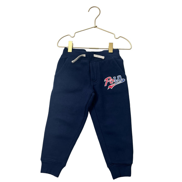 Polo Ralph Lauren Navy Logo Joggers - Size 3