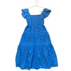 Zara Blue Eyelet Dress - Size 10