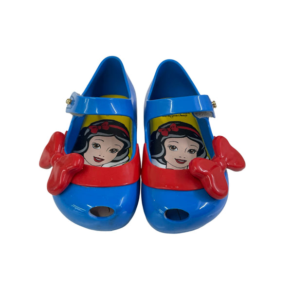 Mini Melissa x Disney Snow White Blue & Red Shoes - Size 8