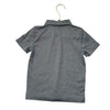 Nike 3 Brand Gray Striped Athletic Polo Shirt - Size 6