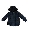 Urban Republic Navy & Black Camo Hooded Winter Jacket - Size 12 Mo