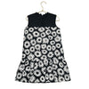 Victoria Beckham for Target Black & Ivory Daisy Print Dress - Size S 6-7
