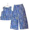 Hanna Andersson x Disney Blue Print & Top Set - Size 8