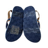 Tommy Hilfiger Brown & Navy Flip Flop Sandals - Size 7/8